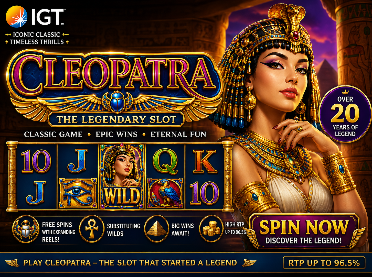 Cleopatra slot 2026