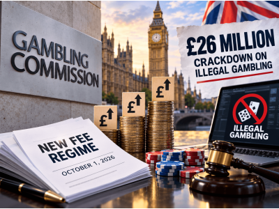 pic UK Gambling Commission Fee Increase Takes Effect as Regulator Steps Up Illegal Gambling Fight